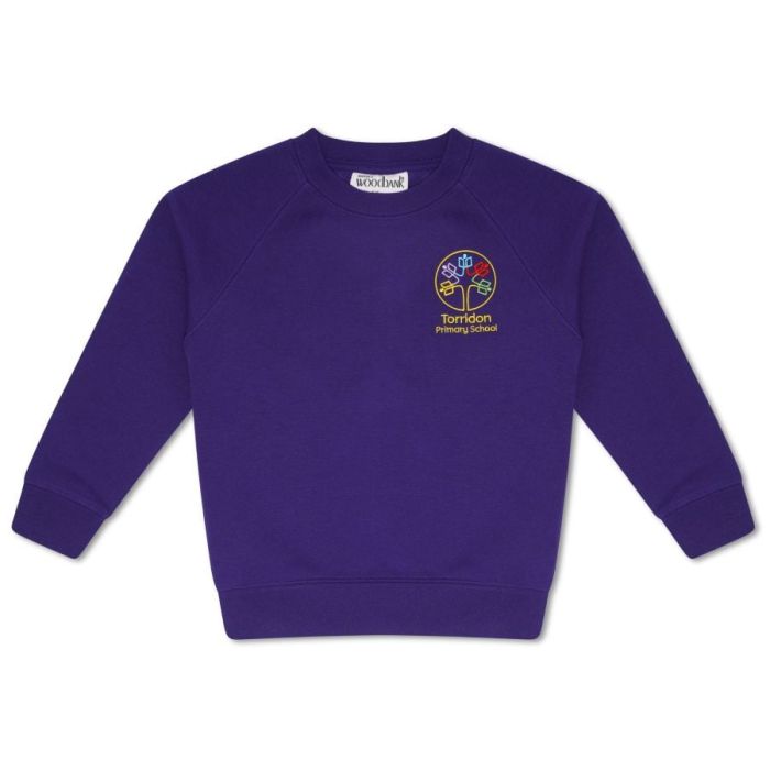 Torridon Primary School Crew Neck Sweater With Logo