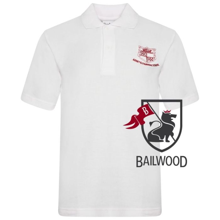 Addey and Stanhope School Summer Polo with Logo 