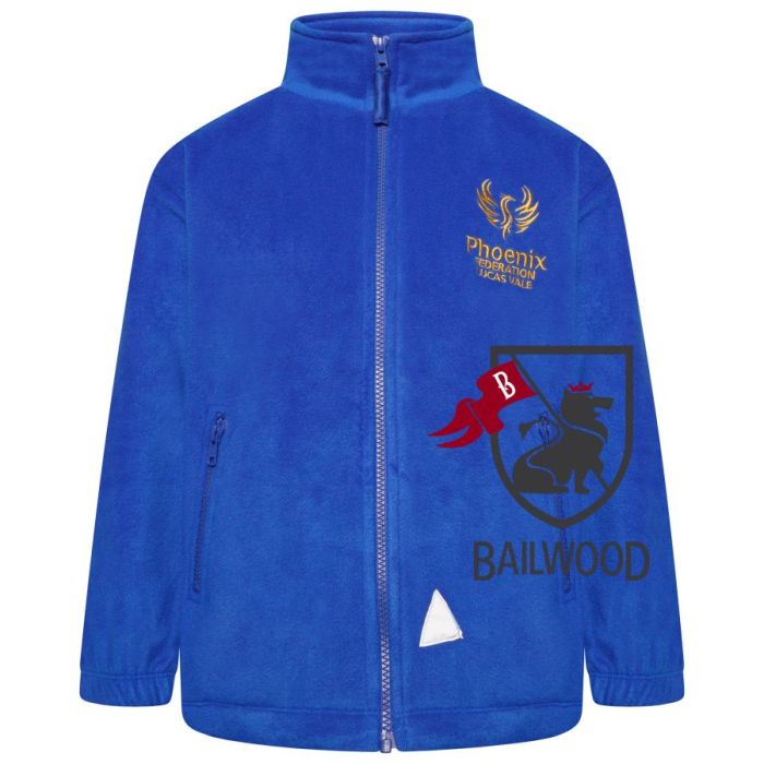 Lucas Vale Primary School Polar Fleece Jacket with Logo