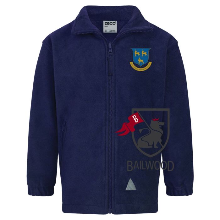 Prendergast School Fleece Jacket with Logo