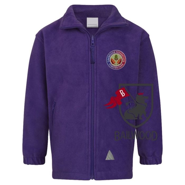 Forster Park Primary School Fleece  Jacket with Logo