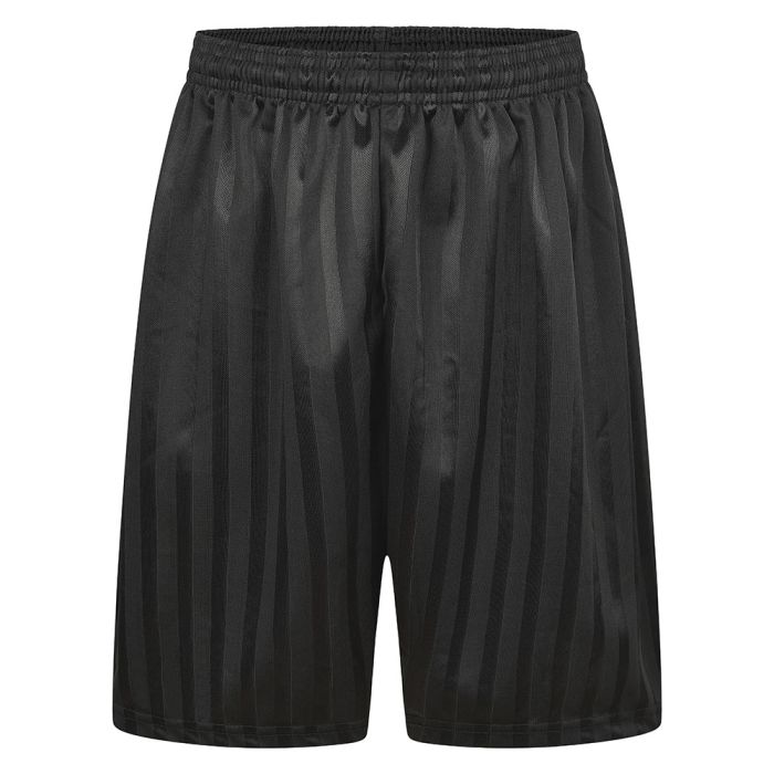 PE Stripe Shorts (Black)