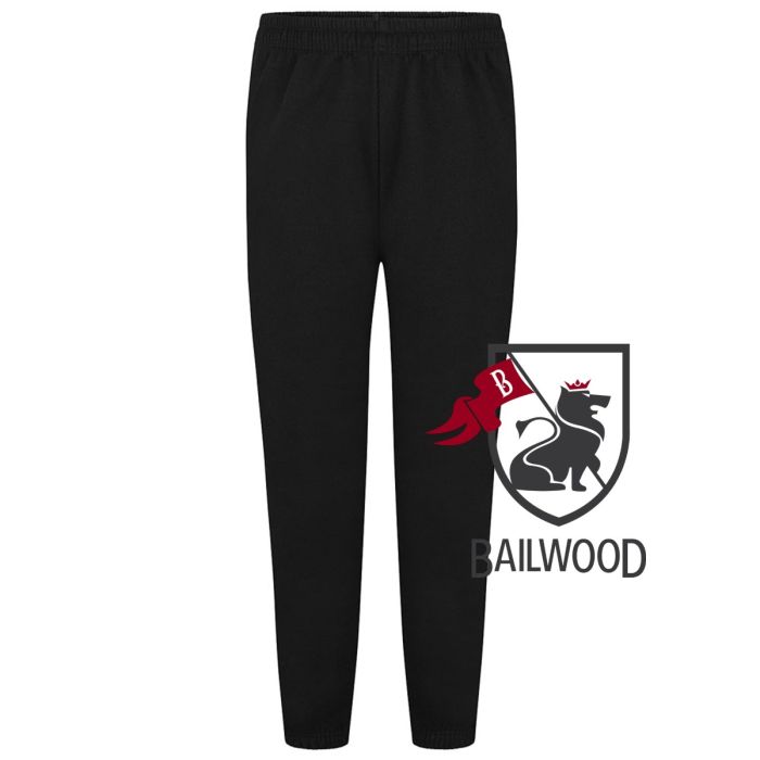 Jogging Bottoms (Plain) - Black