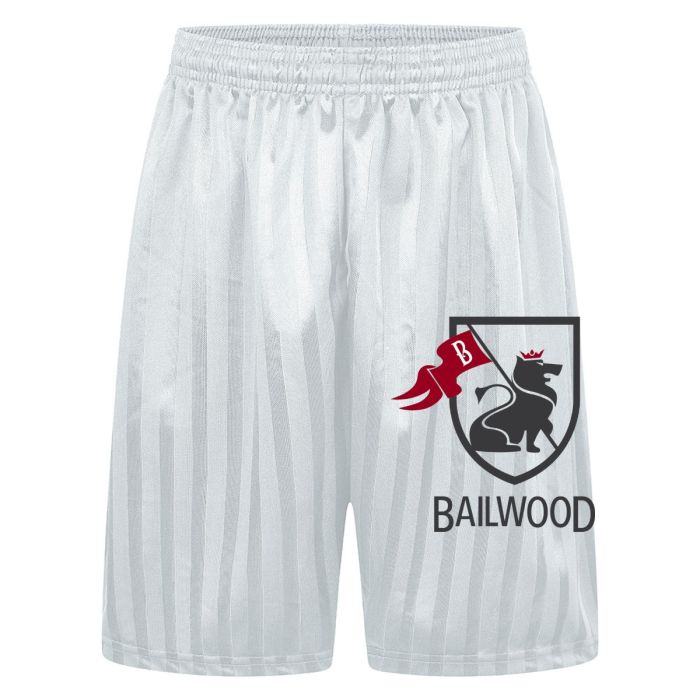 PE Stripe Shorts (White)