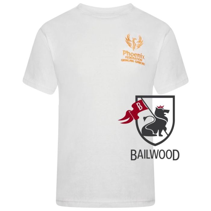 Grinling Gibbons Primary School PE T-shirt  with Logo