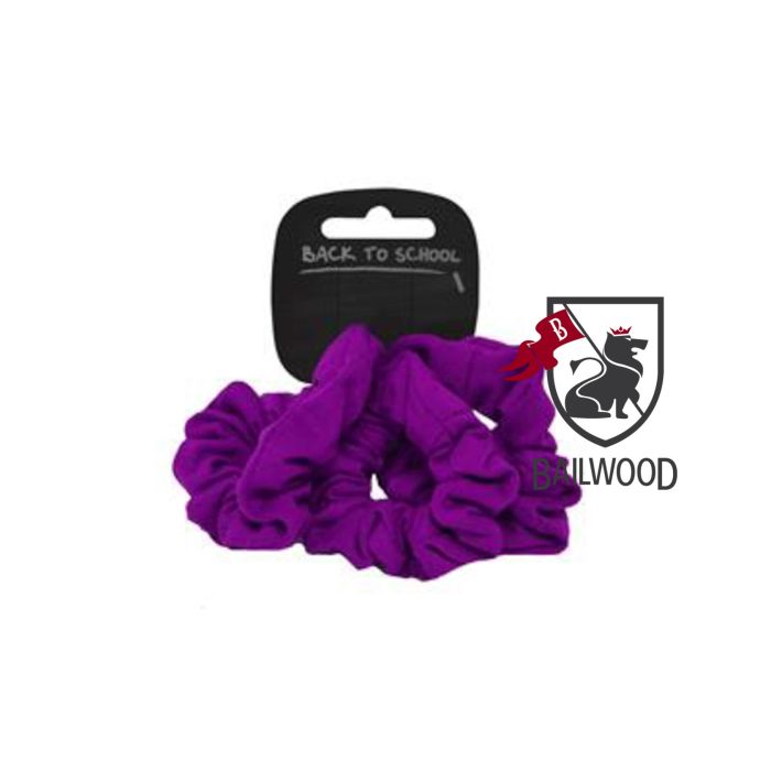 Jersy Scrunchies-Purple