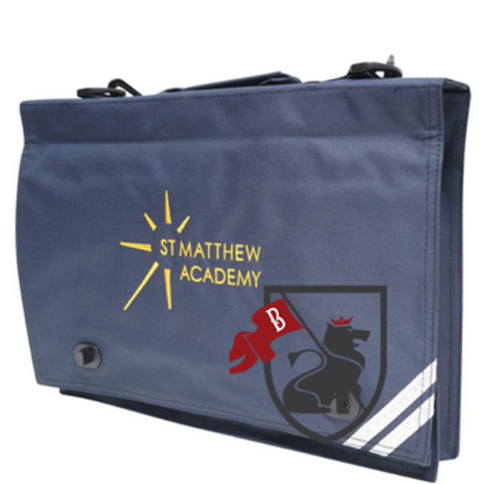 St Matthews Academy Primary Phase Document Bag with Logo