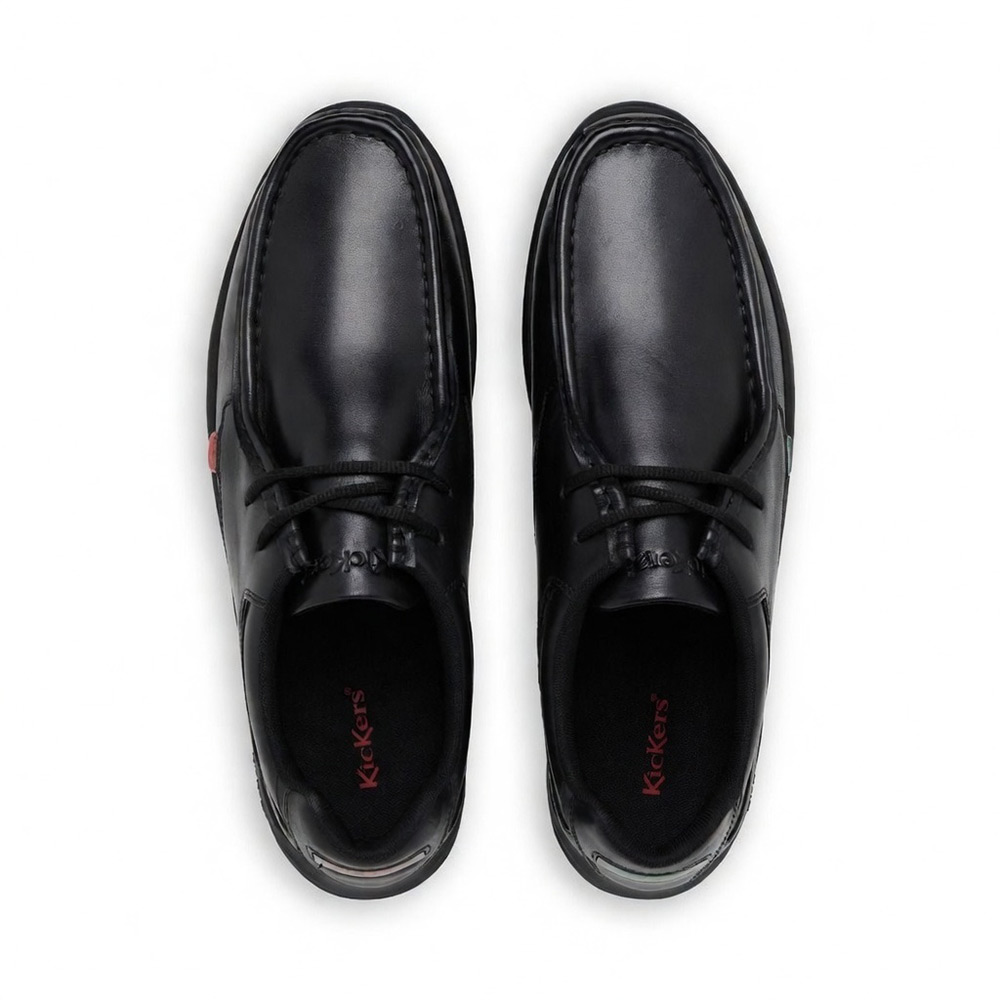 Kickers Reasan Lace Leather Shoe
