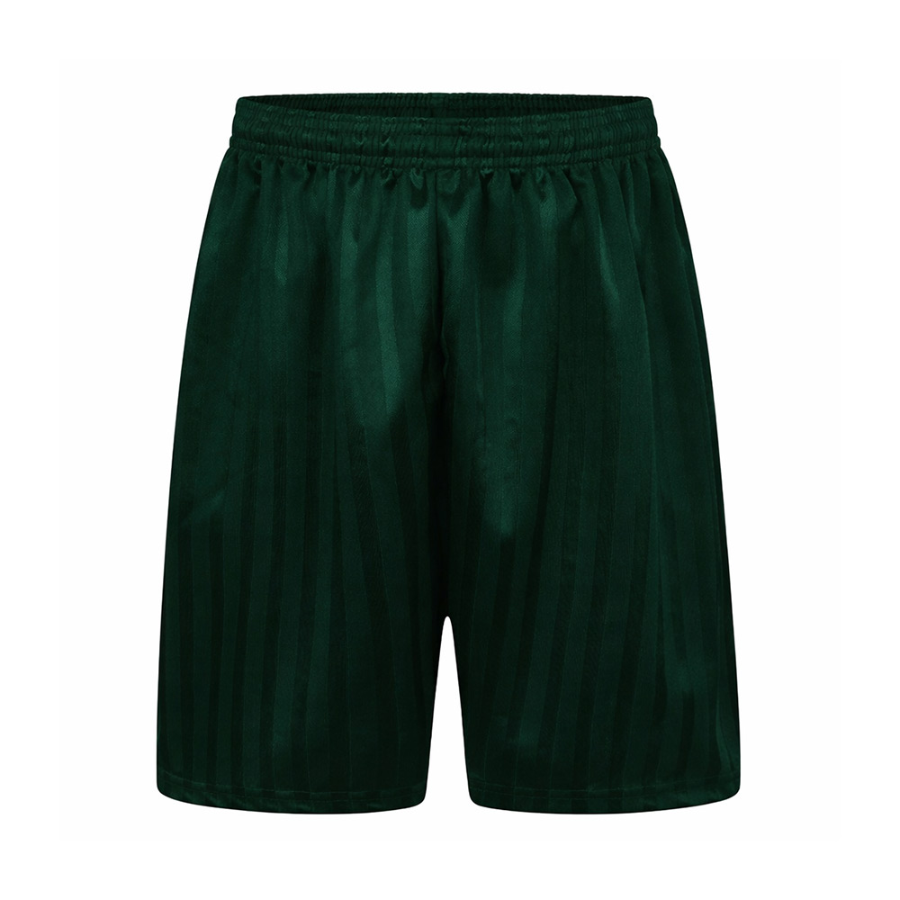 PE Stripe Shorts (Bottle Green)
