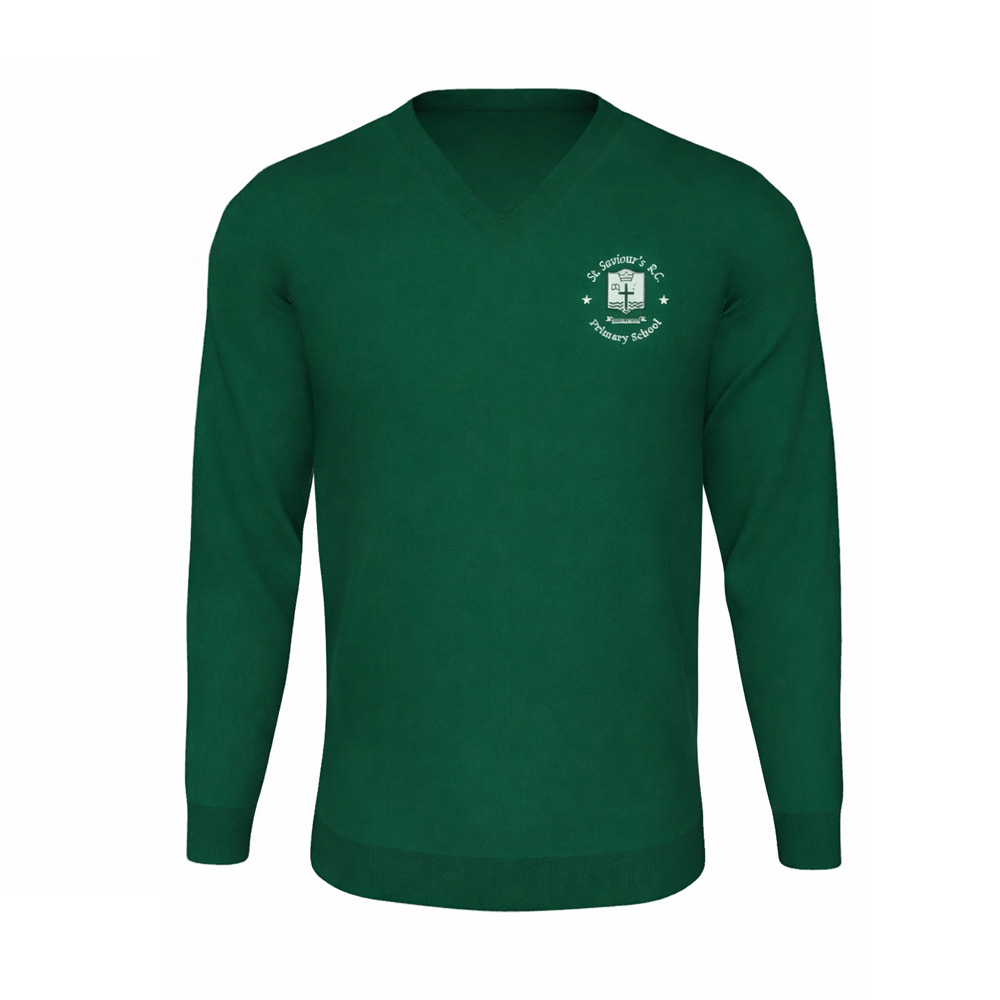 St Saviours Primary School  V-Neck Sweatshirt With Logo