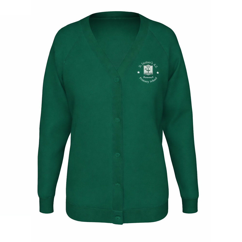St Saviours RC Primary School Cardigan With Logo