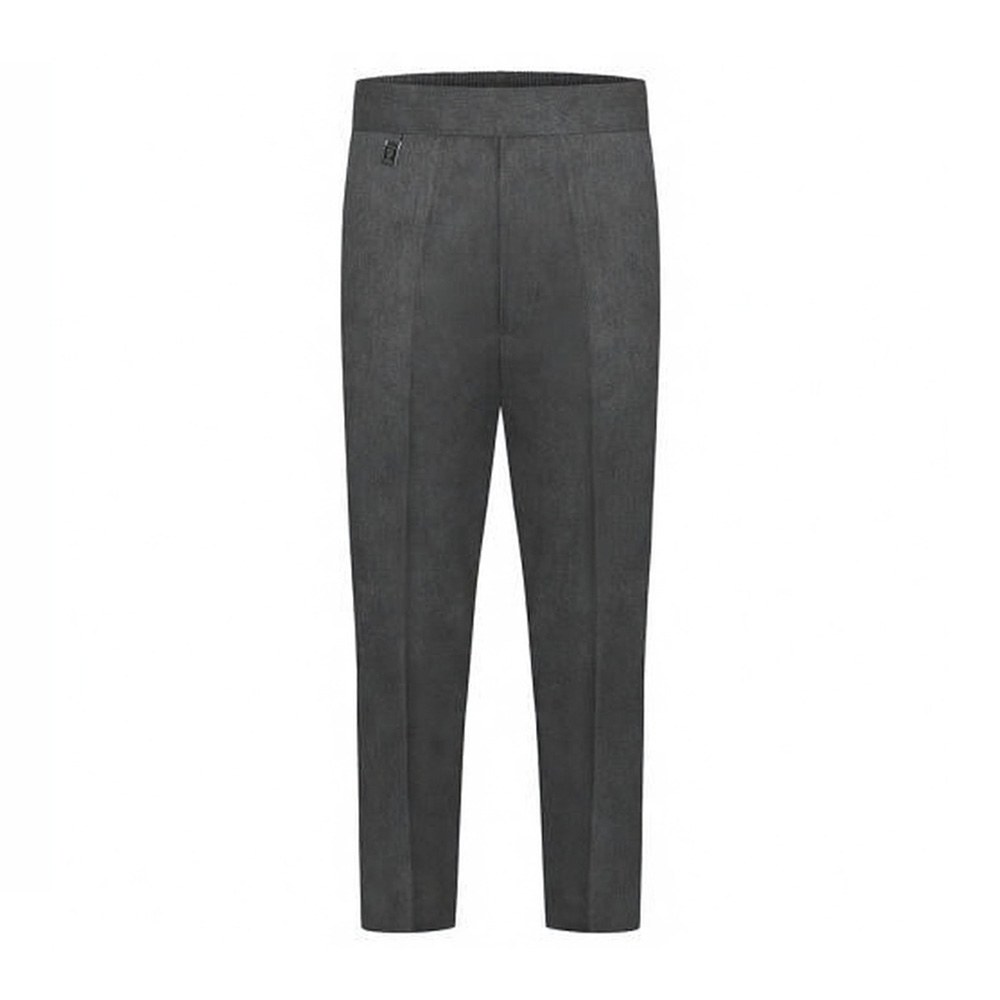 Children's Half Elastic Slim Fit Trouser (Grey)
