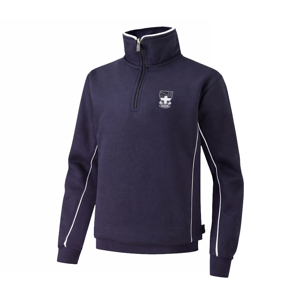 St Ursula's Convent School  1/4 Zip-top Fleece Jacket with Logo