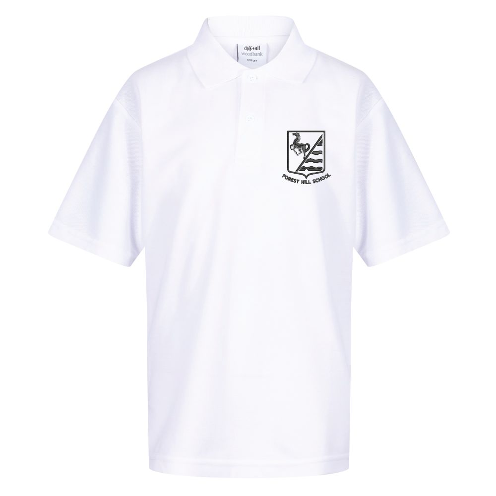 Forest Hill  School Polo T-Shirt with Logo
